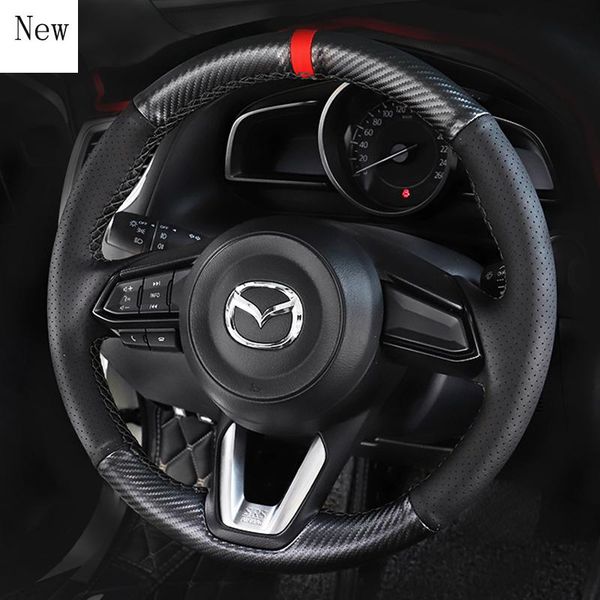 steering wheel covers hand-stitched leather suede carbon fibre car cover for 3 onxela cx-5 atenza cx-4 interior accessories
steering wheel covers hand-stitched leather suede carbon fibre car cover for 3 onxela cx-5 atenza cx-4 interior accessories