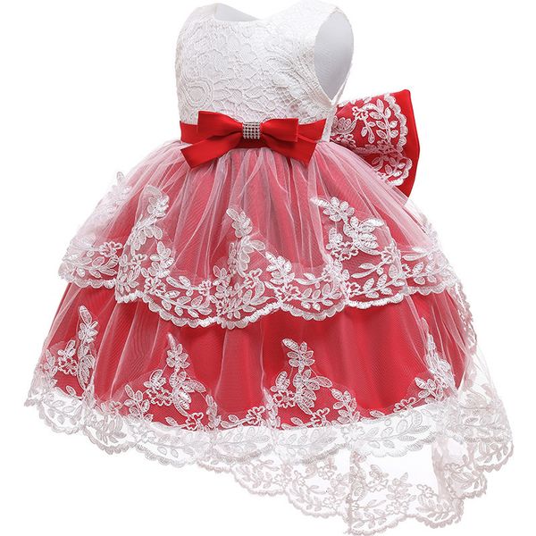 girl's lace christmas girls full flower cake dresses for party kids 1 year baby girl birthday dress 1026, Red;yellow
girl's lace christmas girls full flower cake dresses for party kids 1 year baby girl birthday dress 1026, Red;yellow