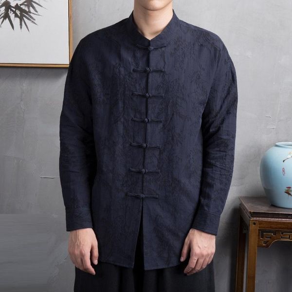 ethnic clothing autumn vintage chinese style shirt men solid casual button up cotton stand collar streetwear shirts long sleeve kk3859, Red
ethnic clothing autumn vintage chinese style shirt men solid casual button up cotton stand collar streetwear shirts long sleeve kk3859, Red