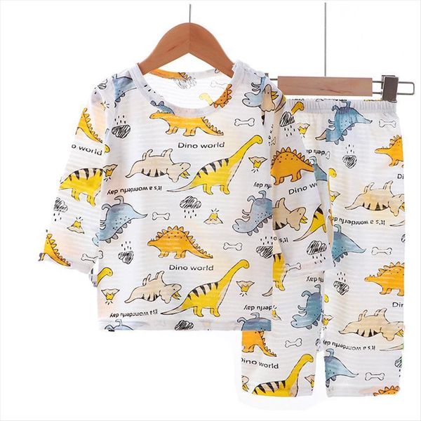 for 1 2 4 5 6 7 8 9 yrs girls boys summer cotton pajamas kids dinosaur nightwear clothes suit, White
for 1 2 4 5 6 7 8 9 yrs girls boys summer cotton pajamas kids dinosaur nightwear clothes suit, White