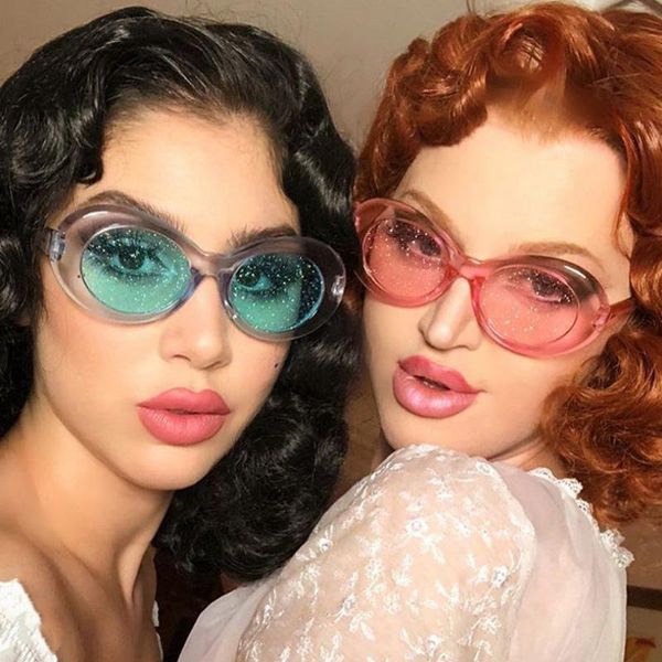 sunglasses 2021 oval jelly european and american fashion sun transparent glitter lens ladies party, White;black
sunglasses 2021 oval jelly european and american fashion sun transparent glitter lens ladies party, White;black
