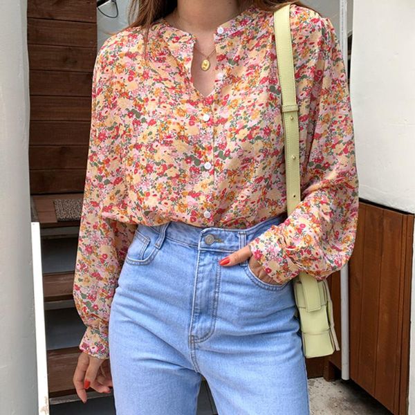 women's blouses & shirts 2021 korean fashion women summer v neck lantern long sleeve floral print chiffon blouse shirt plus size 5xl la, White
women's blouses & shirts 2021 korean fashion women summer v neck lantern long sleeve floral print chiffon blouse shirt plus size 5xl la, White