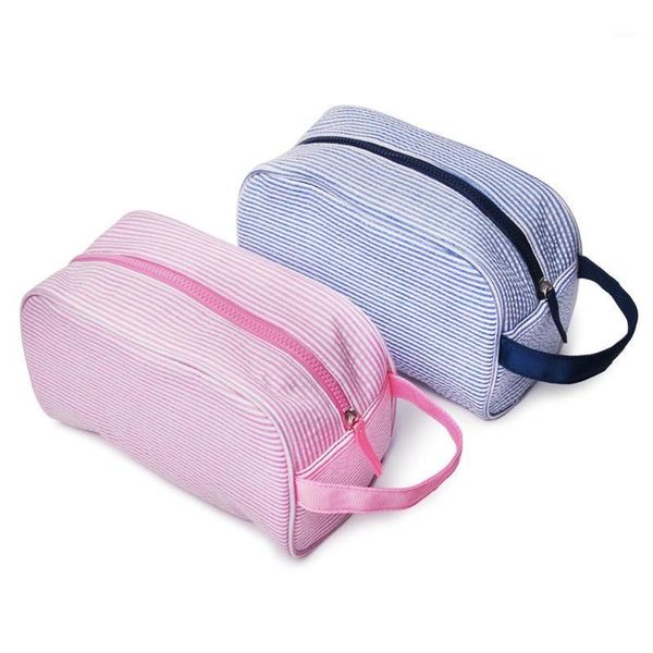 wholesale large size serape seersucker cosmetic bag pink makeup case and navy with zipper closure dom1518 bags & cases1
wholesale large size serape seersucker cosmetic bag pink makeup case and navy with zipper closure dom1518 bags & cases1