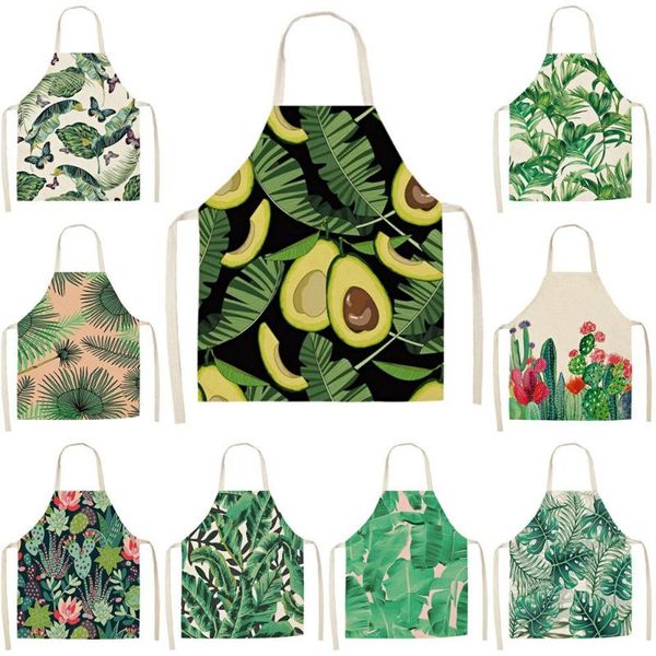 aprons unfading cooking kitchen baking pinafore tropical print oil-proof apron for women|girls
aprons unfading cooking kitchen baking pinafore tropical print oil-proof apron for women|girls