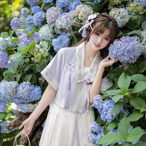 ethnic clothing classical elegant kimono japanese style floral embroidery lilac purple lacing cardigan pleated skirt gentle sweet yukata dre, Red
ethnic clothing classical elegant kimono japanese style floral embroidery lilac purple lacing cardigan pleated skirt gentle sweet yukata dre, Red
