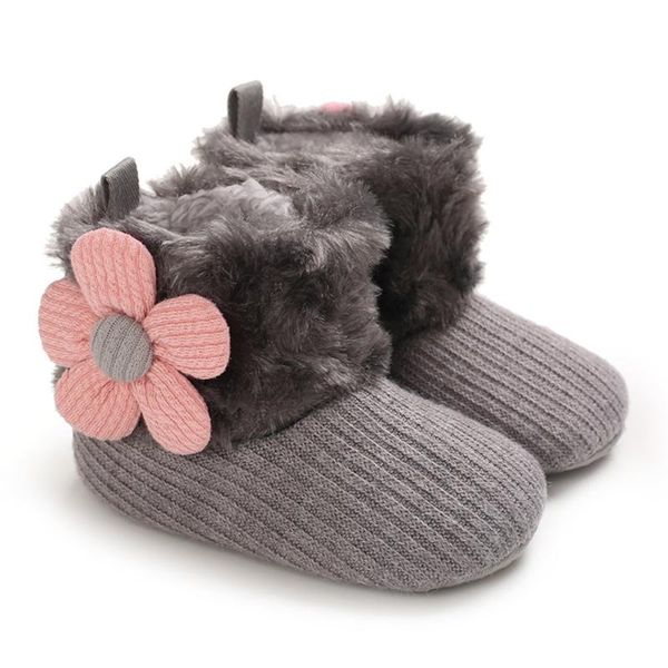 boots 0-18m infant baby girls winter snow soft sole first walker flower fleece crib shoes born toddler booties, Black;grey
boots 0-18m infant baby girls winter snow soft sole first walker flower fleece crib shoes born toddler booties, Black;grey
