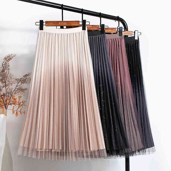skirts two-side wearing gradient starry a-line long mesh metallic veet patchwork calf lwgc, Black
skirts two-side wearing gradient starry a-line long mesh metallic veet patchwork calf lwgc, Black