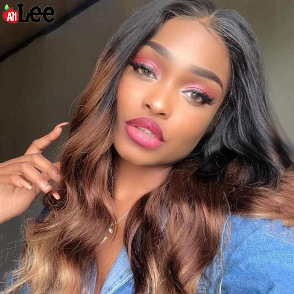 body wave lace frontal wig 13x4 human hair front wigs 1b 30 ombre closure pre plucked, Black;brown
body wave lace frontal wig 13x4 human hair front wigs 1b 30 ombre closure pre plucked, Black;brown