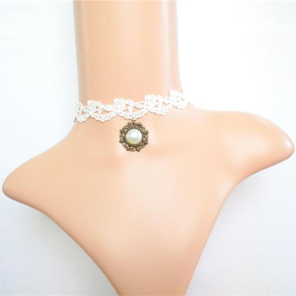 white lace choker necklace gothic jewelry false collar statement for women accessories girl party chokers, Golden;silver
white lace choker necklace gothic jewelry false collar statement for women accessories girl party chokers, Golden;silver