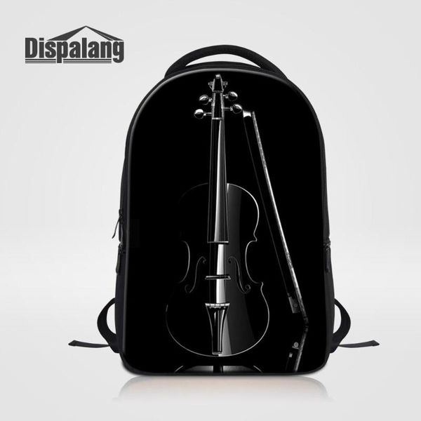 backpack dispalang black for school violin printed women's lapbagpack teens girl bookbag musical note men's large sports bag
backpack dispalang black for school violin printed women's lapbagpack teens girl bookbag musical note men's large sports bag