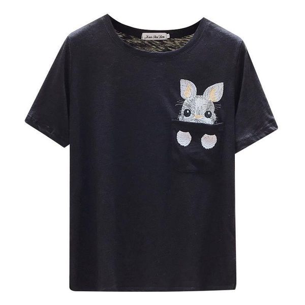 plus size black embroidery women t shirts rabbit summer cotton white short sleeve tee solid femme
plus size black embroidery women t shirts rabbit summer cotton white short sleeve tee solid femme