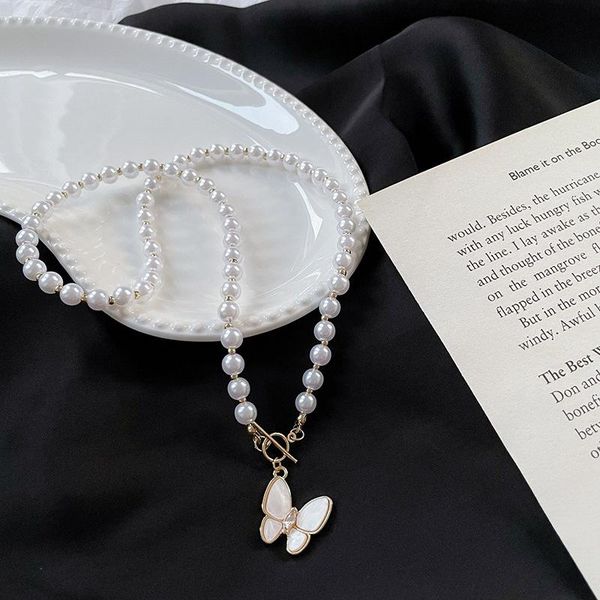 chokers sparkly rhinestone white color butterfly pendant necklace temperament simulated pearl beaded for women ladies jewelry, Golden;silver
chokers sparkly rhinestone white color butterfly pendant necklace temperament simulated pearl beaded for women ladies jewelry, Golden;silver
