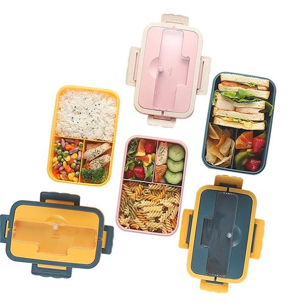 dinnerware sets plastic bento boxes 1000 ml leak-proof lunch containers with 3 compartments and cutlery for adults kids
dinnerware sets plastic bento boxes 1000 ml leak-proof lunch containers with 3 compartments and cutlery for adults kids