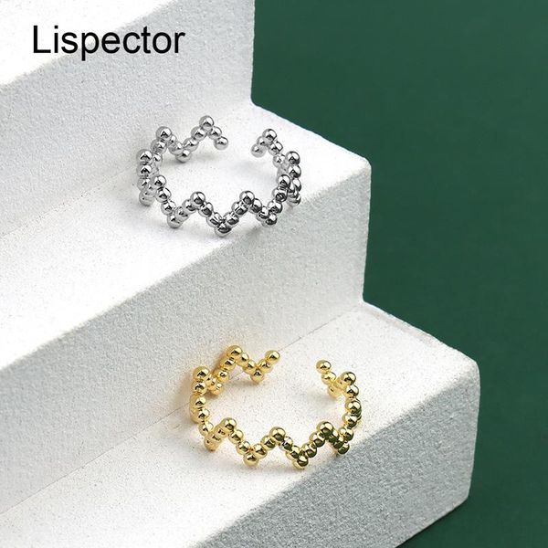 lispector 925 sterling silver simple shiny creative beads wave rings for women minimalist ins ring matching jewelry gifts cluster, Golden;silver
lispector 925 sterling silver simple shiny creative beads wave rings for women minimalist ins ring matching jewelry gifts cluster, Golden;silver