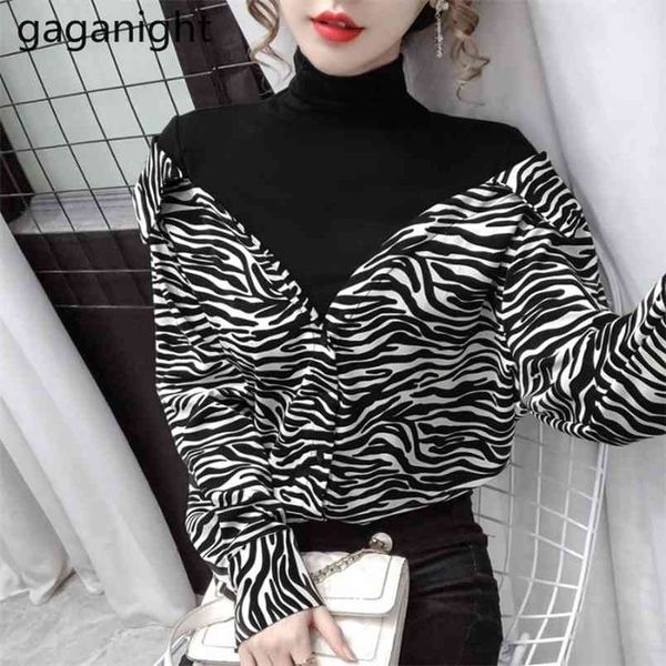 fashion women patchwork blouse long sleeve zebra pattern harajuku shirt spring autumn lady blusas chic korean outwear 210601, White
fashion women patchwork blouse long sleeve zebra pattern harajuku shirt spring autumn lady blusas chic korean outwear 210601, White