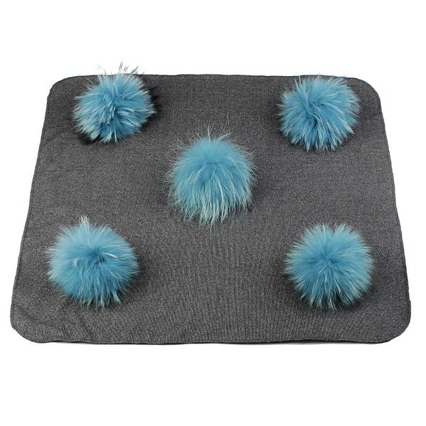 scarves born kids baby warm cotton swaddling blanket travel solid color sleeping blankets with real fur pompom bedding swaddles wrap, Blue;gray
scarves born kids baby warm cotton swaddling blanket travel solid color sleeping blankets with real fur pompom bedding swaddles wrap, Blue;gray