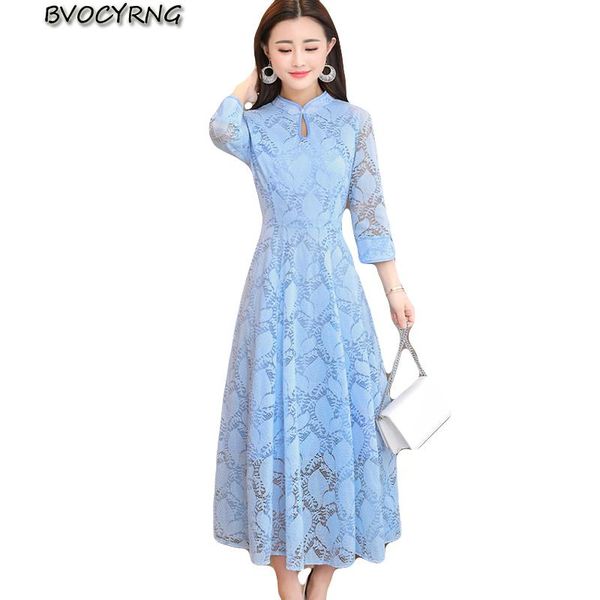 casual dresses lace party for women three quarter large size leisure dress female spring autumn long slim vestido k0104, Black;gray
casual dresses lace party for women three quarter large size leisure dress female spring autumn long slim vestido k0104, Black;gray