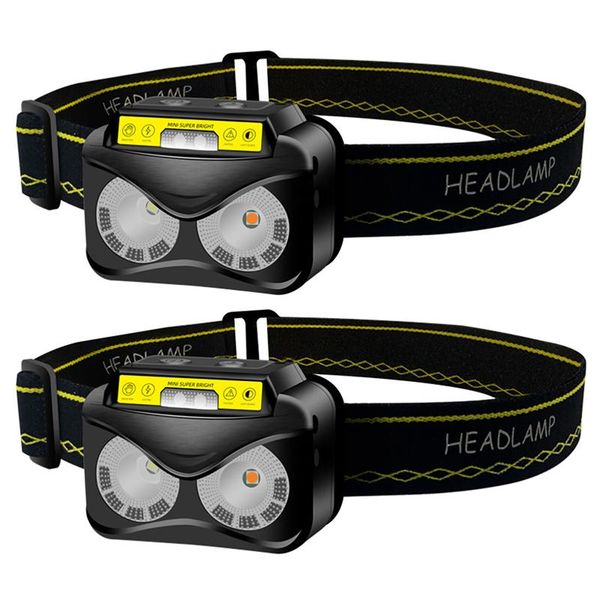 headlamps 2pcs usb rechargeable adjustable angle hiking led headlamp ipx65 waterproof camping fishing running with motion sensor bright
headlamps 2pcs usb rechargeable adjustable angle hiking led headlamp ipx65 waterproof camping fishing running with motion sensor bright