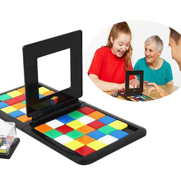 Parent-Child Puzzle Cube 3D Puzzle Race Cube Board Blocks Game Kids Adults Education Toy Double Speed Game Magic Cubes
Parent-Child Puzzle Cube 3D Puzzle Race Cube Board Blocks Game Kids Adults Education Toy Double Speed Game Magic Cubes