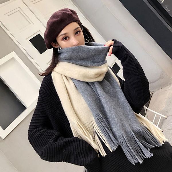 scarves scarf for women autumn and winter models fashion tassel knitted shawl thickening tourism go out couples warm wraps, Blue;gray
scarves scarf for women autumn and winter models fashion tassel knitted shawl thickening tourism go out couples warm wraps, Blue;gray