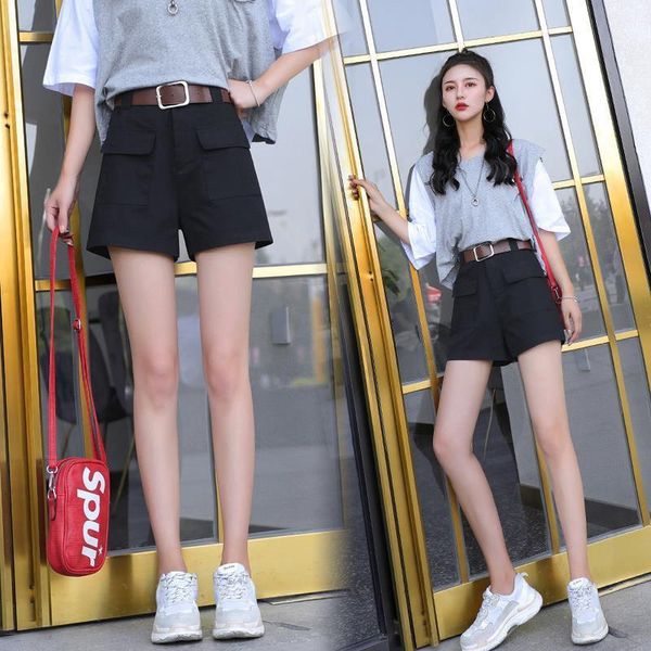 women's jeans summer high waist denim shorts women casual loose ladies fashion roll up hem elastic female clothes, Blue
women's jeans summer high waist denim shorts women casual loose ladies fashion roll up hem elastic female clothes, Blue