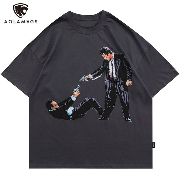 men's polos aolamegs men's action shirts printed oversized t-shirt retro hipster high street summer casual streetwear, White;black
men's polos aolamegs men's action shirts printed oversized t-shirt retro hipster high street summer casual streetwear, White;black