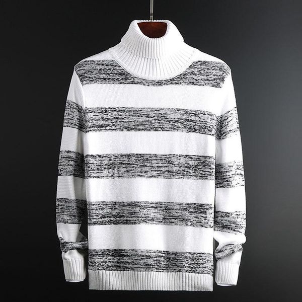 men's sweaters sweater thin autumn high collar youth korean version versatile slim knit trend, White;black
men's sweaters sweater thin autumn high collar youth korean version versatile slim knit trend, White;black