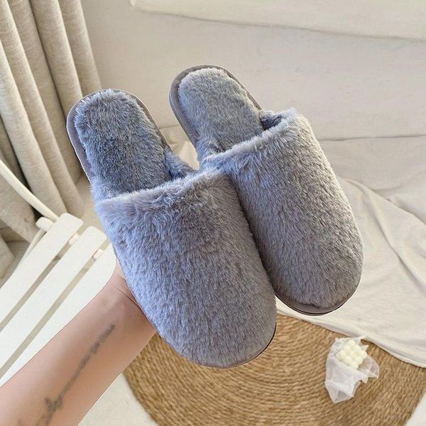 slippers winter women's slippers, fashion faux fur, warm shoe covers, flat shoes, four-color optional plush, Black
slippers winter women's slippers, fashion faux fur, warm shoe covers, flat shoes, four-color optional plush, Black
