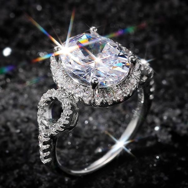 wedding rings women luxury full paved shiny cz stone classic claw inlay crystal bands bridal ring party banquet accessories, Slivery;golden
wedding rings women luxury full paved shiny cz stone classic claw inlay crystal bands bridal ring party banquet accessories, Slivery;golden