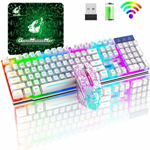 keyboard mouse combos wireless gaming and set led backlit mechanical combo for pc laptop
keyboard mouse combos wireless gaming and set led backlit mechanical combo for pc laptop