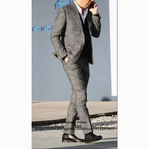 men's suits & blazers vintage tweed plaid mens formal business blazer classic wedding groom 3 piece sets costume homme (jacket + vest+p, White;black
men's suits & blazers vintage tweed plaid mens formal business blazer classic wedding groom 3 piece sets costume homme (jacket + vest+p, White;black