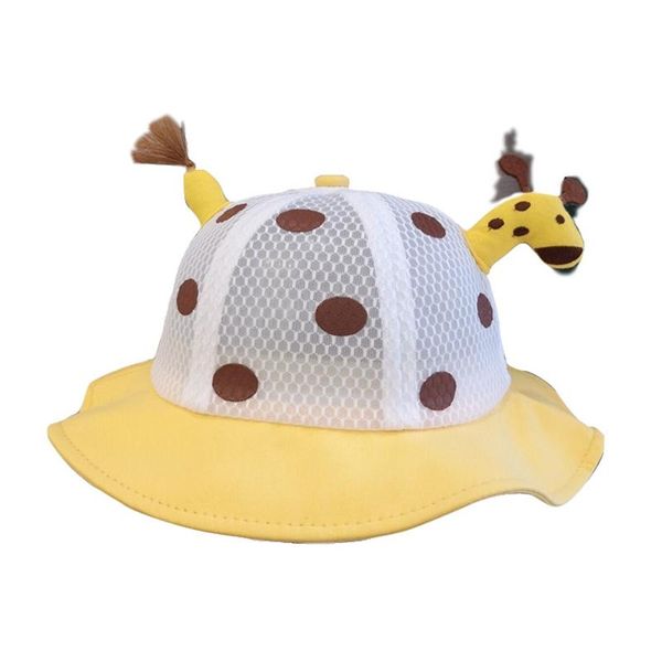 wide brim hats fashion children's spring and summer giraffe mesh fisherman hat basin polka dot sun toddler, Blue;gray
wide brim hats fashion children's spring and summer giraffe mesh fisherman hat basin polka dot sun toddler, Blue;gray