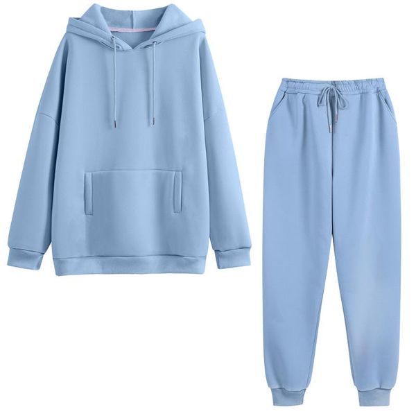 women's two piece pants women tracksuits autumn casual solid plus fleece oversized hoodies set thick warm sweatshirt suit winter street, White
women's two piece pants women tracksuits autumn casual solid plus fleece oversized hoodies set thick warm sweatshirt suit winter street, White