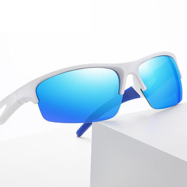sunglasses 2022 polarized for men women cycling sports sun glasses semi rimless fashion designer goggle uv400, White;black
sunglasses 2022 polarized for men women cycling sports sun glasses semi rimless fashion designer goggle uv400, White;black
