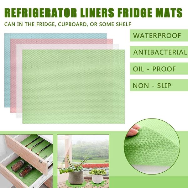 mats & pads 4 pcs non-adhesive refrigerator shelf liners fridge drawer washable liner easy to clean
mats & pads 4 pcs non-adhesive refrigerator shelf liners fridge drawer washable liner easy to clean