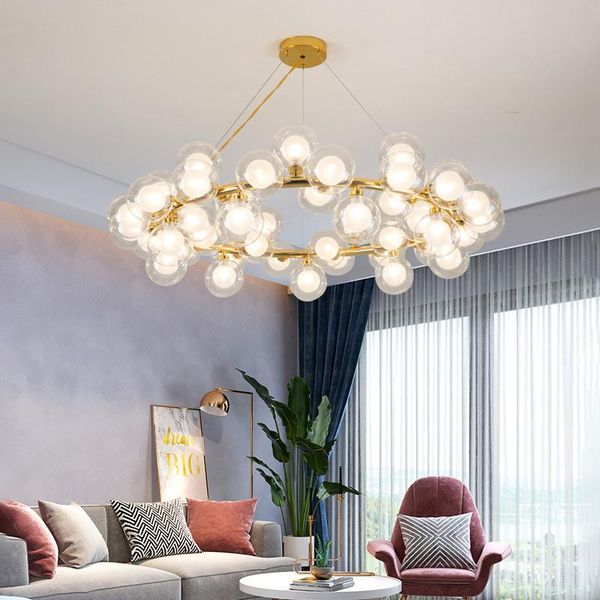 nordic led bubble ball pendant chandelier modern bedroom living room dining golden light magic bean molecule lights fixtures chandeliers
nordic led bubble ball pendant chandelier modern bedroom living room dining golden light magic bean molecule lights fixtures chandeliers