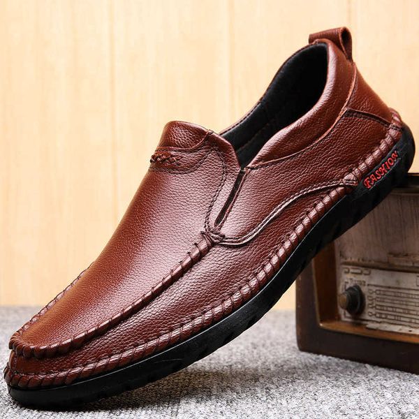 men's sho genuine leather one foot pedal sewing casual non slip wear-ristant soft soled father's breathable
men's sho genuine leather one foot pedal sewing casual non slip wear-ristant soft soled father's breathable
