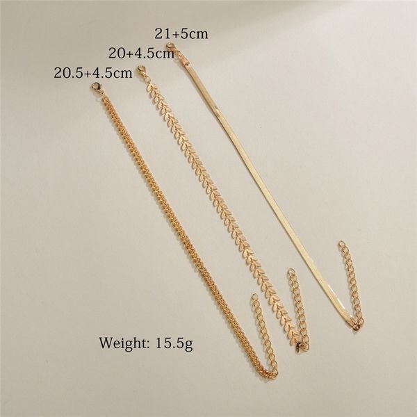3pcs/set gold color simple chain anklets for women beach foot jewelry leg chain ankle bracelets women accessories, Red;blue
3pcs/set gold color simple chain anklets for women beach foot jewelry leg chain ankle bracelets women accessories, Red;blue