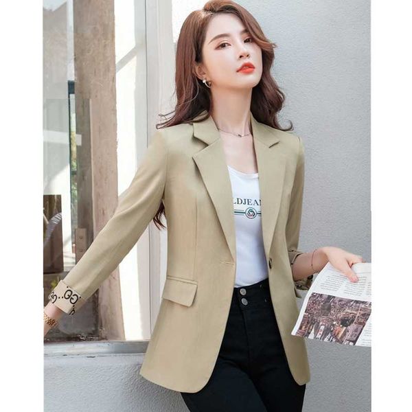 women's suits & blazers spring and autumn suit jacket women 2021 fashion waist temperament short wild slim casual, White;black
women's suits & blazers spring and autumn suit jacket women 2021 fashion waist temperament short wild slim casual, White;black