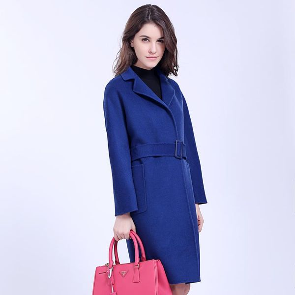 women's wool & blends fashion coat women long slim female autumn winter jacket with belt coats abrigos mujer invierno 2021 h1139, Black
women's wool & blends fashion coat women long slim female autumn winter jacket with belt coats abrigos mujer invierno 2021 h1139, Black