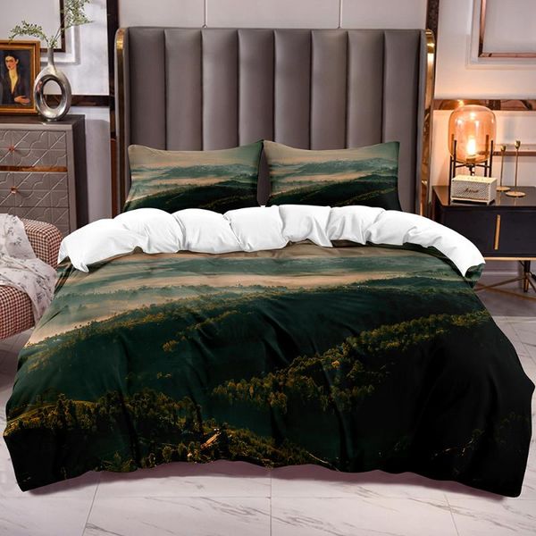 bedding sets mist mountain forest duvet cover natural view theme snow tree comforter with corner ties zipper closure
bedding sets mist mountain forest duvet cover natural view theme snow tree comforter with corner ties zipper closure