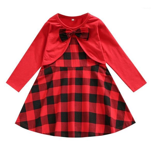 girl's dresses 2021 toddler girl christmas dress baby long sleeve round red neck plaid print bow front from 18 to 5 y, Red;yellow
girl's dresses 2021 toddler girl christmas dress baby long sleeve round red neck plaid print bow front from 18 to 5 y, Red;yellow