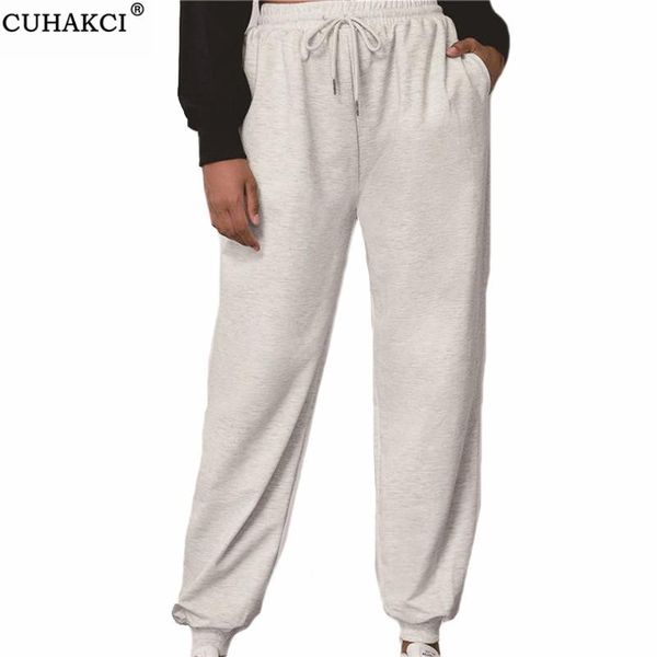 autumn lady's lace-up long harem trousers casual pants high waist streetwear solid elastic large size women's clothing & capris, Black;white
autumn lady's lace-up long harem trousers casual pants high waist streetwear solid elastic large size women's clothing & capris, Black;white