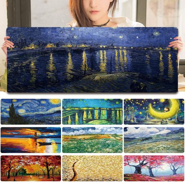 mouse pads & wrist rests large computer mousepad waterproof game desk painting series gaming pad pu leather keyboard mat
mouse pads & wrist rests large computer mousepad waterproof game desk painting series gaming pad pu leather keyboard mat