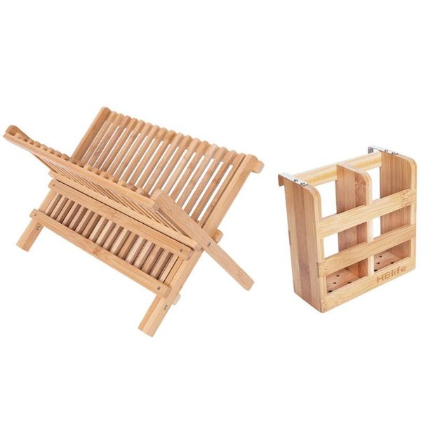 hooks & rails wooden plates holder kitchen dish drainer drain rack home utensil
hooks & rails wooden plates holder kitchen dish drainer drain rack home utensil