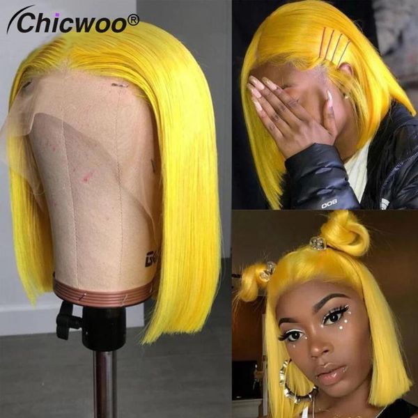 straight bob lace front human hair wigs yellow brazilian remy closure wig short cut, Black;brown
straight bob lace front human hair wigs yellow brazilian remy closure wig short cut, Black;brown