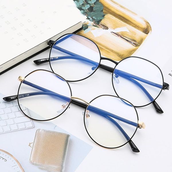 fashion sunglasses frames trend metal men and women decorative art flat mirror comfortable personality glasses frame round novel student gla, Black
fashion sunglasses frames trend metal men and women decorative art flat mirror comfortable personality glasses frame round novel student gla, Black
