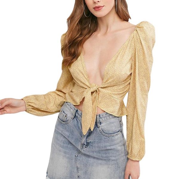 women cardigan t-shirt casual long-sleeved personality printing deep v-neck bandage loose fashion ladies spring fall women's, White
women cardigan t-shirt casual long-sleeved personality printing deep v-neck bandage loose fashion ladies spring fall women's, White