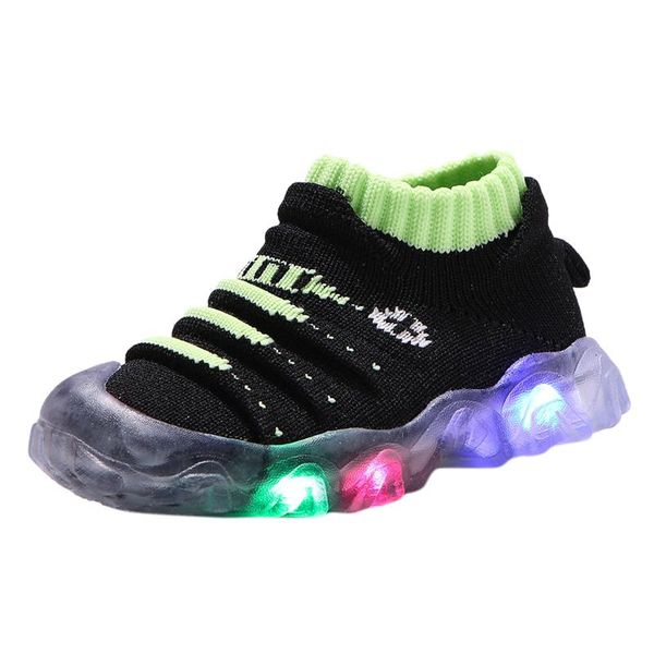 athletic & outdoor led luminous sport shoes children breathable thick bottom sneakers baby girls boys light sports kids, Black
athletic & outdoor led luminous sport shoes children breathable thick bottom sneakers baby girls boys light sports kids, Black