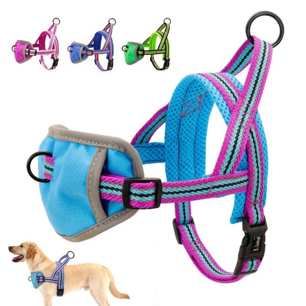 dog collars & leashes nylon no pull harness durable reflective pet puppy pitbull adjustable for small medium large dogs
dog collars & leashes nylon no pull harness durable reflective pet puppy pitbull adjustable for small medium large dogs